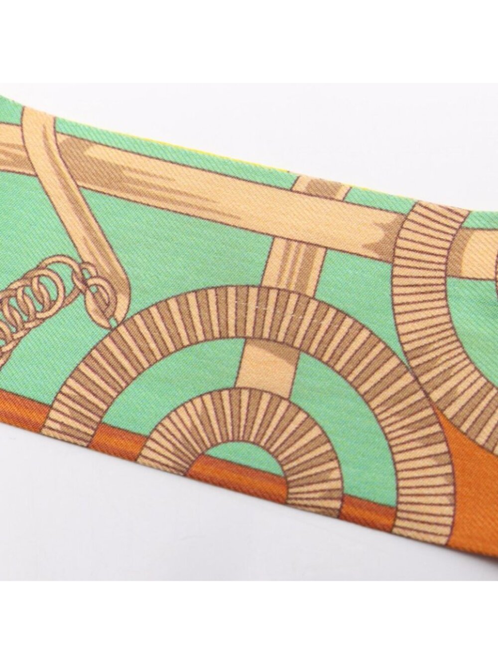 Hermes Scarf Twilly Eperon D'or Silk - Picture 6 of 7